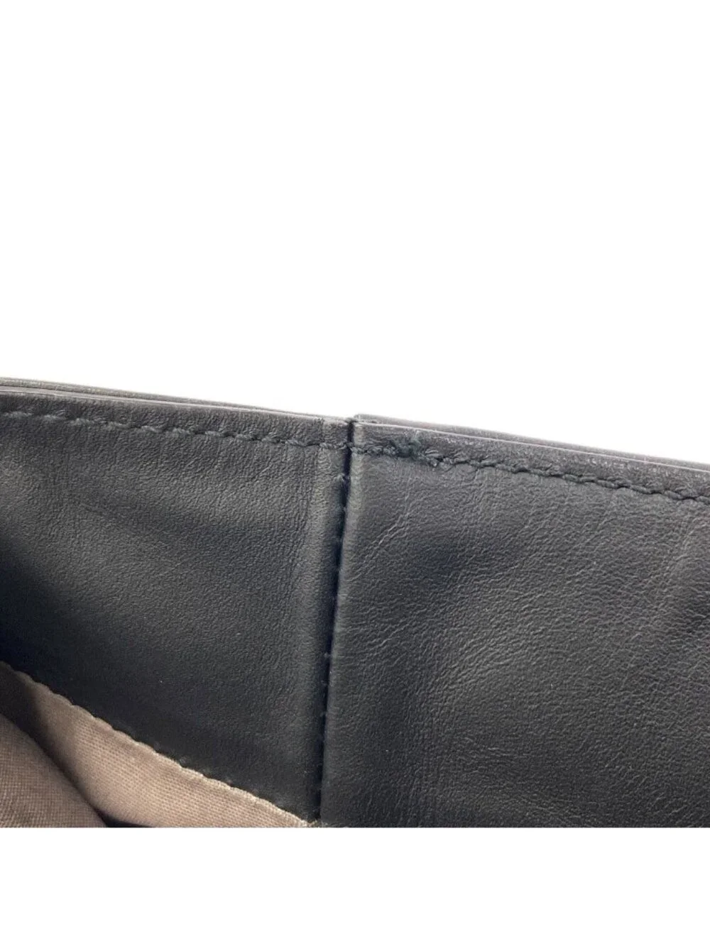 Bottega Veneta Simple Design Handbag Leather
